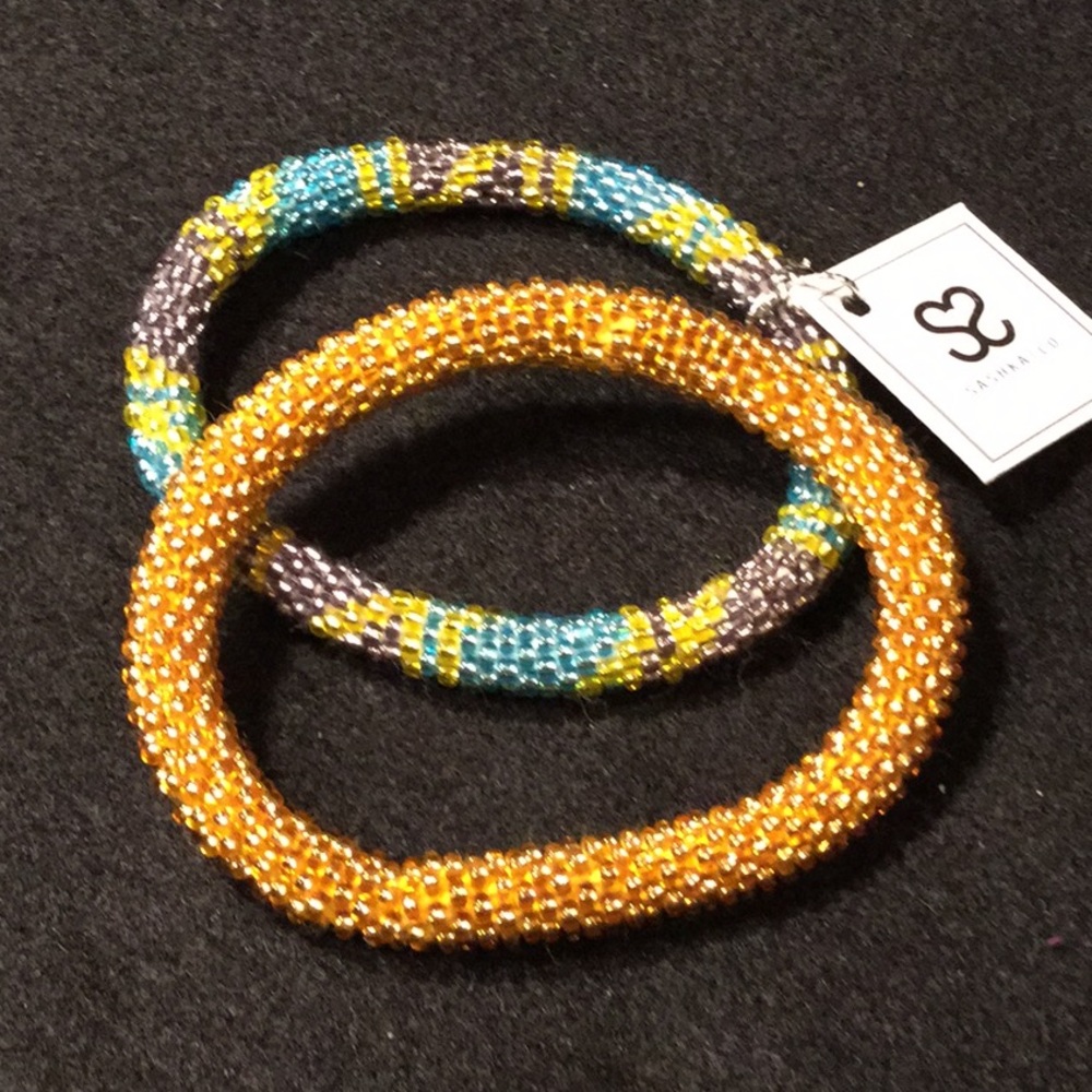 Sasha bangle multicolored bracelets